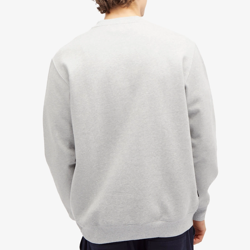 Adidas Originals Men's Skate Arched Crew Sweat Grey/Black/Blue